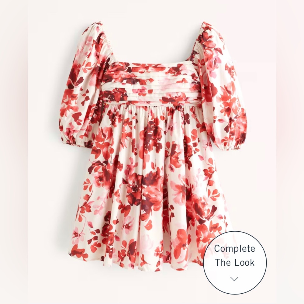 Emerson Ruched Puff Sleeve Mini Dress